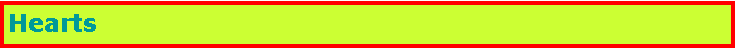 Text Box: Hearts