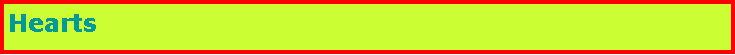 Text Box: Hearts