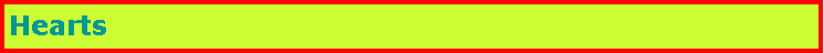 Text Box: Hearts