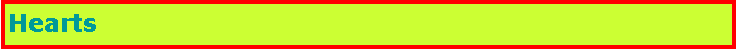 Text Box: Hearts